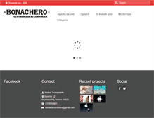 Tablet Screenshot of bonachero.gr